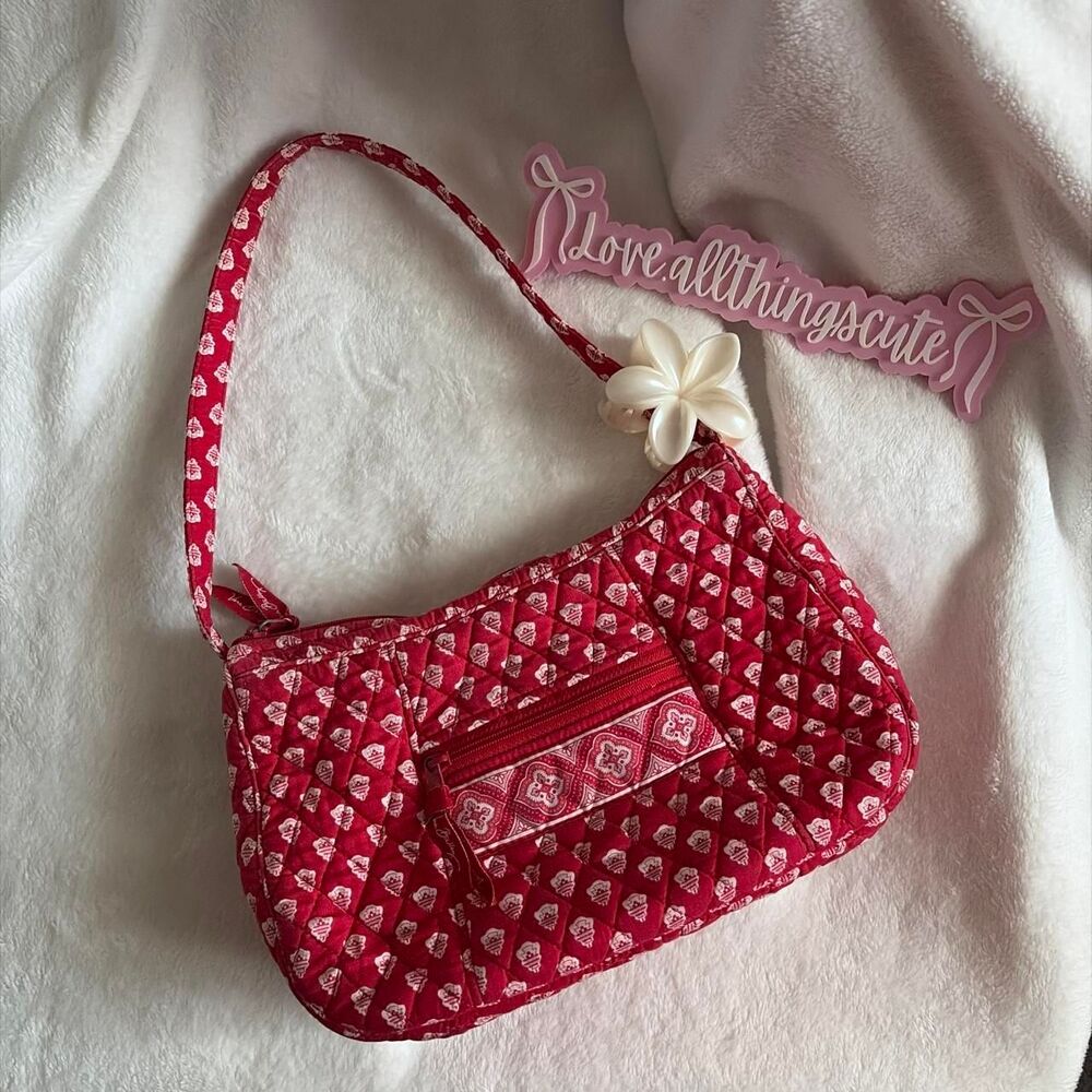 Vera-bradley Women's Red and Pink Bag